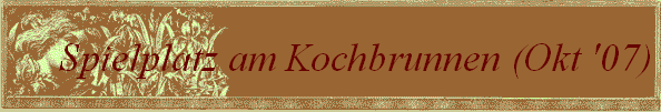 Spielplatz am Kochbrunnen (Okt '07)